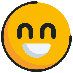 face, beaming, smiling, emoticon icon icon