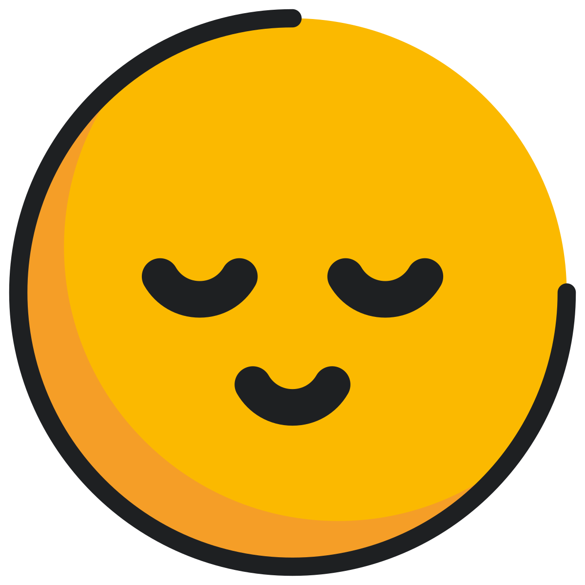 face  emoji  relieved  emoticon icon icon