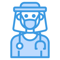 face, shield, virus, doctor, mask icon icon