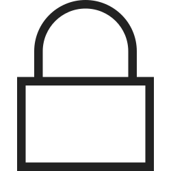 notification, warning, alert, lock, padlock, security, protection icon icon