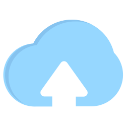 weather, cloud, server, upload, network icon icon